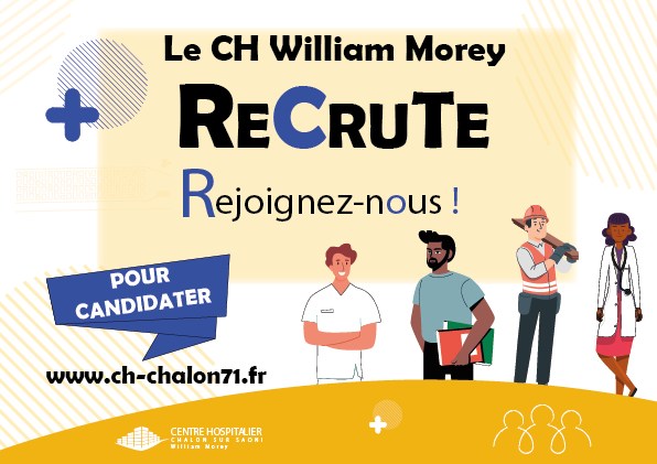 L'hôpital de Chalon sur Saône recrute - 39 postes à pourvoir 