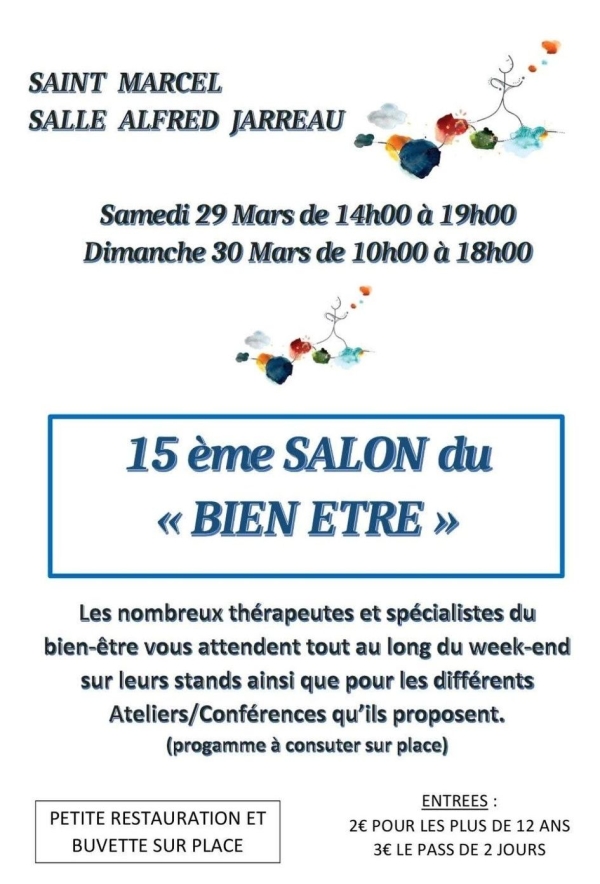 Le 15e salon du bien-être est annoncé à Saint-Marcel 