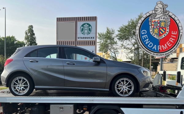 Avec un permis probatoire, le compteur dépassait les 180 km/h sur l'A6