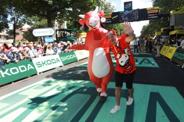 Tour de France : Sur la ligne d'arrivée à Dijon