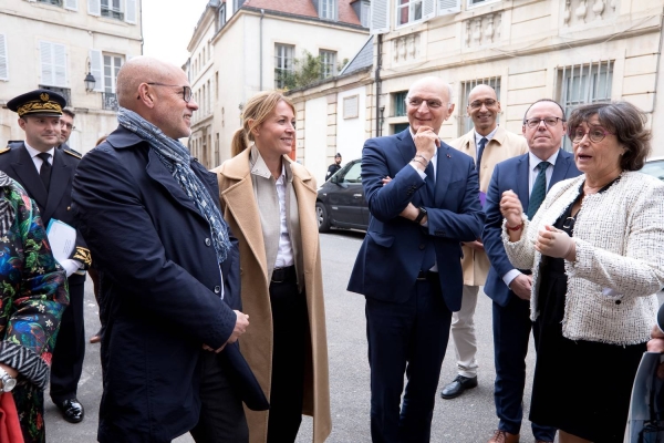 Le ministre Didier Migaud a inauguré la restauration du Palais de justice de Dijon 