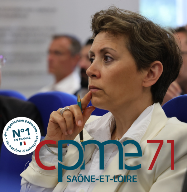 « Il est pourtant impératif de redonner confiance à ceux qui font la croissance et l’emploi" plaide Clarisse Maillet, Présidente de la CPME 71 