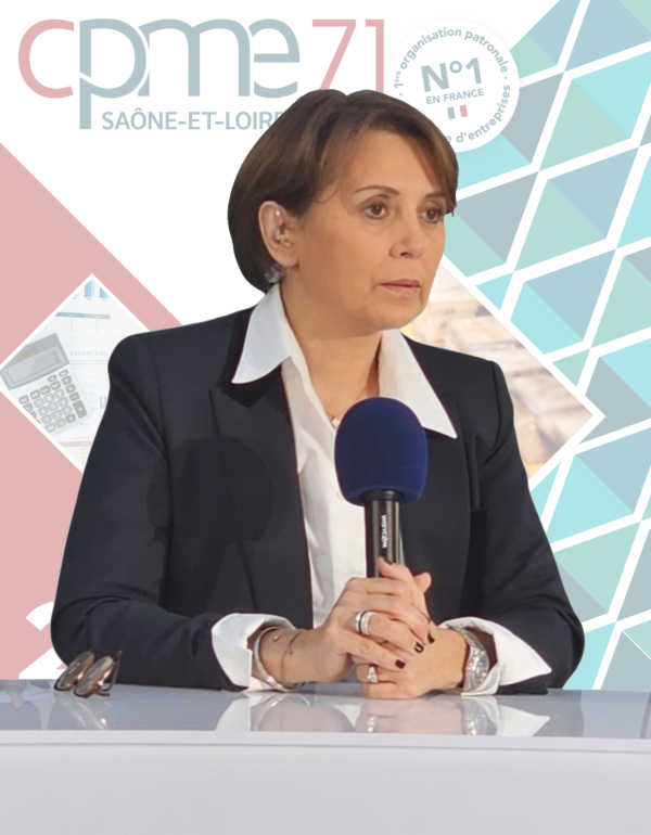 "Oui, les entreprises ont besoin d’un budget, non, les augmentations de taxes et d’impôts ne concernent pas que les grandes entreprises" insiste Clarisse Maillet, CPME Saône et Loire 