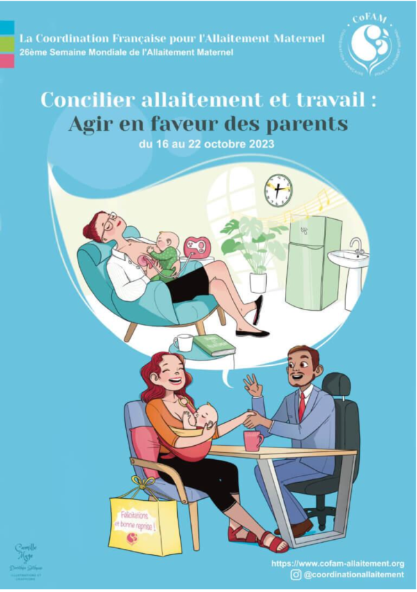 Concilier allaitement et travail - Une journée d'information à l'Espace Santé prévention du Grand Chalon le 14 octobre 