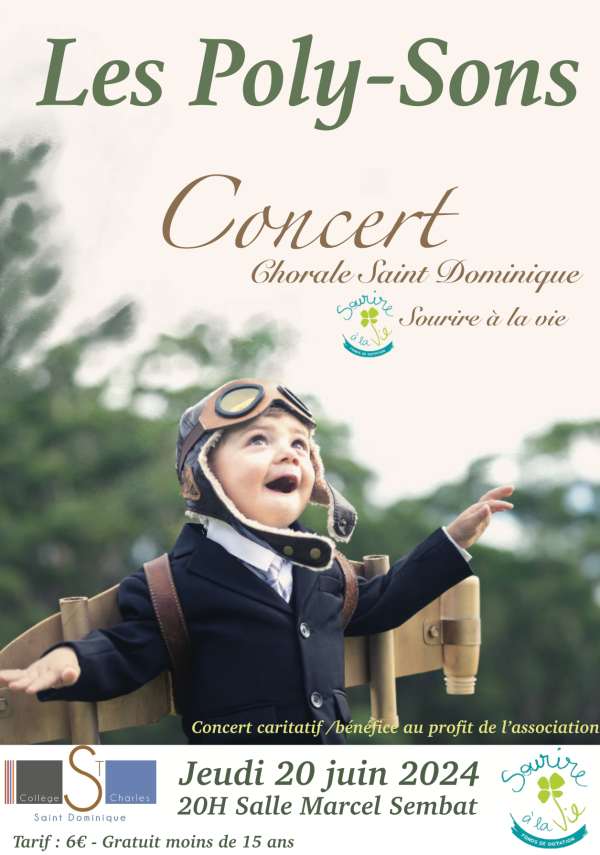 La chorale de Saint-Dominique en concert exceptionnel en soutien à l'association Sourire à la vie 