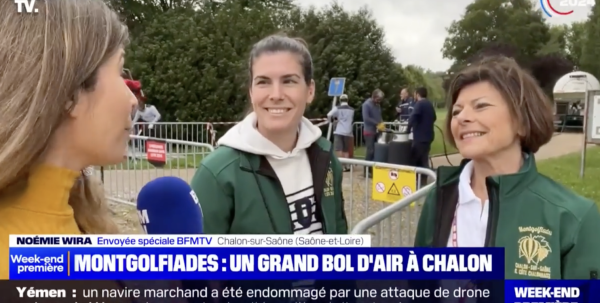 Les Montgolfiades ont eu les honneurs de BFM 