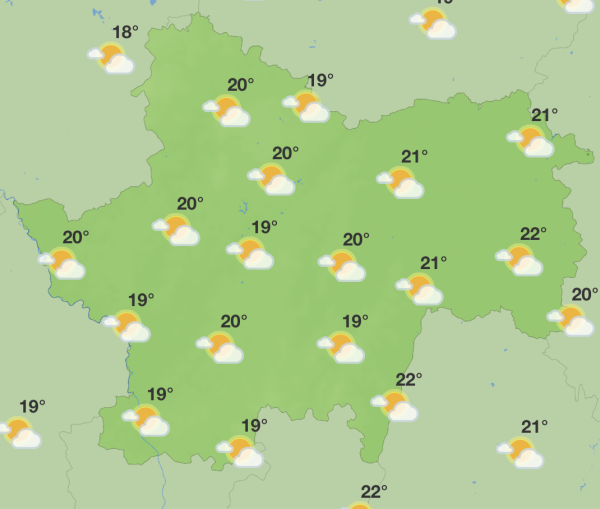 Ne comptez-pas sur cette première semaine de juillet pour connaître l'été en Saône et Loire ! 