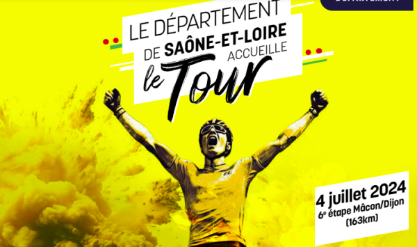 TOUR DE FRANCE - Le village départemental vous attend à Chagny tout au long de la journée 