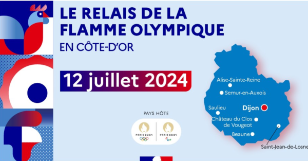 Pour tout savoir sur le passage de la flamme olympique en Côte d'Or ce vendredi 