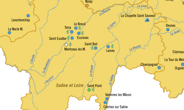 QUALITE DES BAIGNADES EN BOURGOGNE-FRANCHE-COMTE - En Saône et Loire, une qualité excellente affichée 