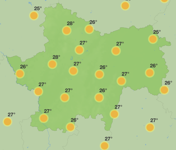 Une bonne quinzaine de jours ensoleillés en Saône et Loire 