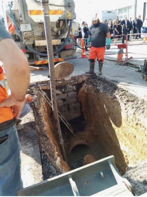 Travaux d'urgence menés sur l'avenue Boucicaut 