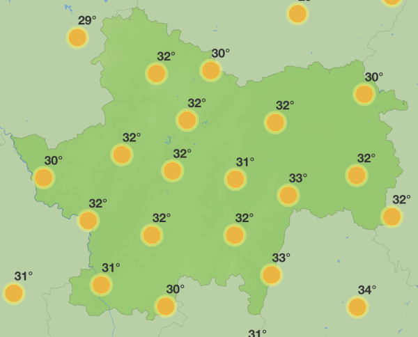 Vous débutez vos vacances ? Profitez... au moins 15 jours ensoleillés annoncés en Saône et Loire 