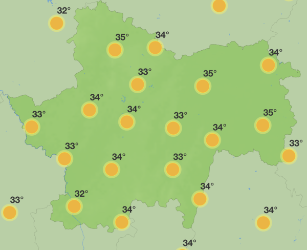 La vigilance orange canicule jusqu'à lundi en Saône et Loire 