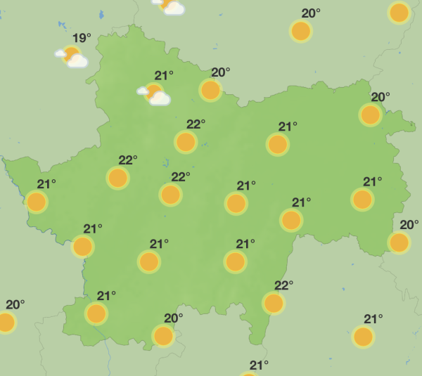 Profitez de la semaine avant une nouvelle dégradation à partir de dimanche prochain en Saône et Loire 