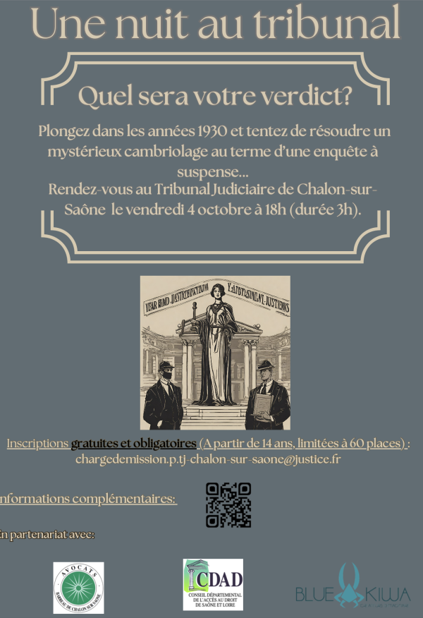Une nuit au tribunal judiciaire de Chalon-sur-Saône