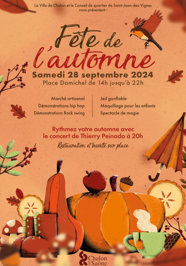 La fête de l'Automne... ce samedi Place Damichel à Chalon 