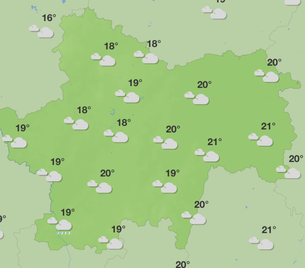 Ciel gris et averses en fin de semaine pour la Saône et Loire 