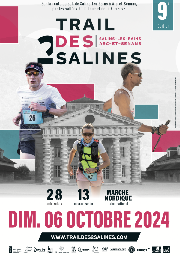 La 9e Edition du Trail des Salines  se tiendra le dimanche 6 octobre 