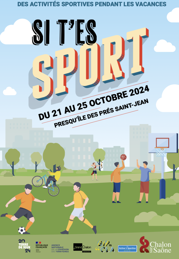 L'opération "Si t'es sport" revient à Chalon à compter du 21 octobre 