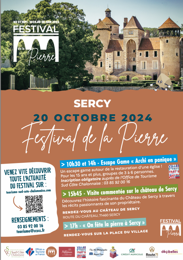 FESTIVAL DE LA PIERRE - Villeneuve en Montagne ce samedi et Sercy, dimanche, à l'honneur