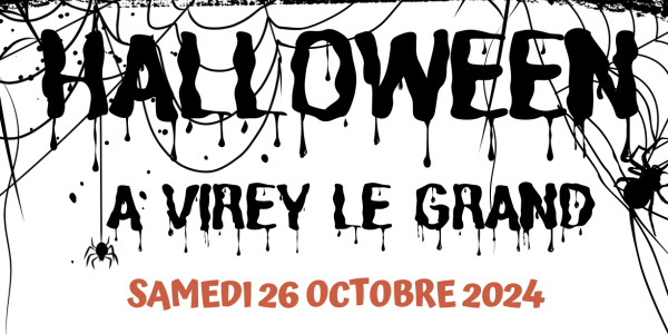 Virey le Grand en mode halloween le samedi 26 octobre 