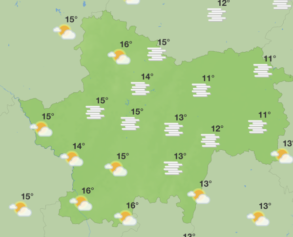 Sous le brouillard encore cette semaine, la Saône et Loire ne devrait guère voir le soleil 