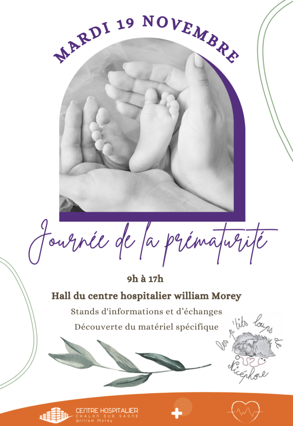 Le centre hospitalier William Morey célèbre la journée mondiale de la prématurité