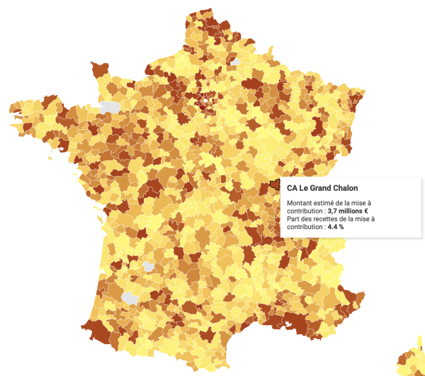  Budget 2025 : La carte des impacts financiers sur les communes et intercommunalités