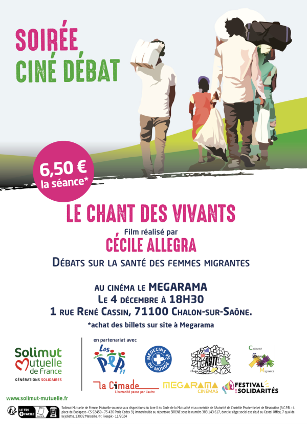 Soirée ciné-débat au Mégarama autour du Chant des vivants 