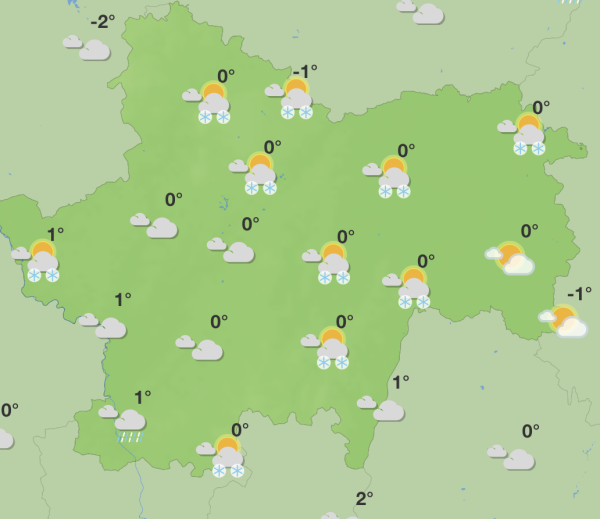 Une nouvelle offensive neigeuse en Saône et Loire la semaine prochaine ? 