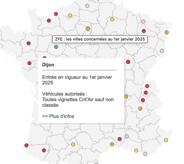 ZFE : qu’est-ce qui change vraiment pour les automobilistes au 1er janvier 2025 ? 