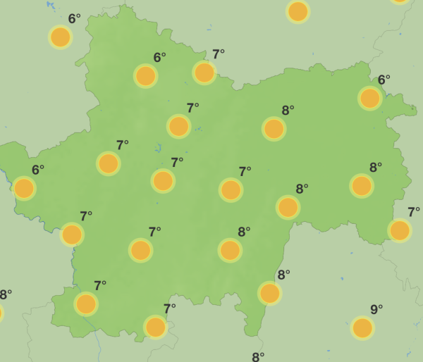 Enfin du soleil en Saône et Loire ? 