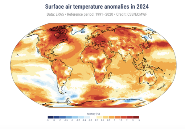 Janvier 2025 est le mois de janvier le plus chaud jamais mesuré dans le monde, selon l'observatoire européen Copernicus