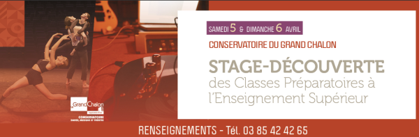 Stage-Découverte des Classes Prépas les samedi 5 et dimanche 6 avril 2025