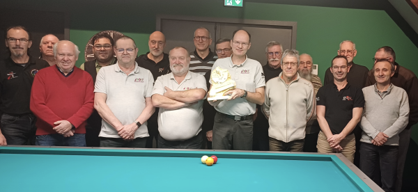 Les résultats du week end au Billard Club Chalonnais