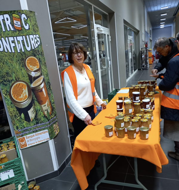 Joli succès pour le Troc confiture de la Banque Alimentaire Saône et Loire 