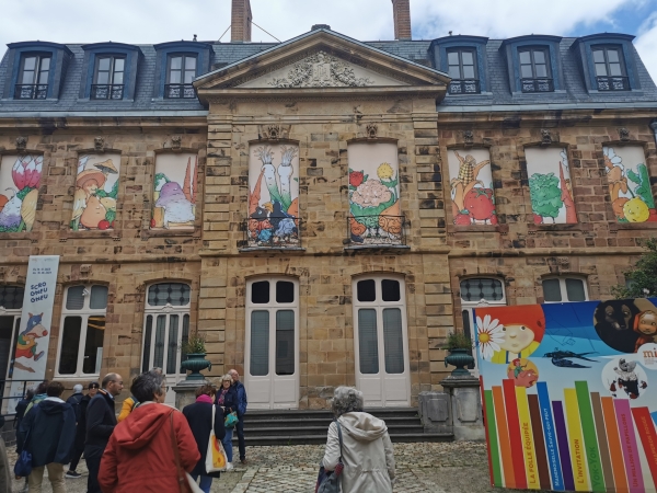 Lire et Faire Lire a visité le musée de l'illustration à Moulins 
