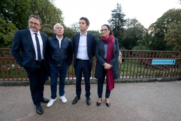 En déplacement à Dijon, Gabriel Attal annonce sa volonté d'exigence avec le gouvernement Barnier 