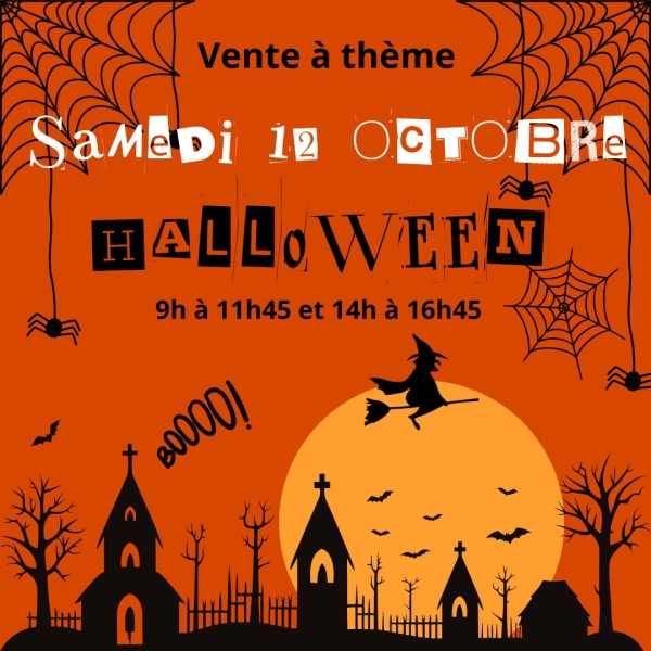 Vente spéciale Halloween chez Emmaüs Chalon ce samedi 