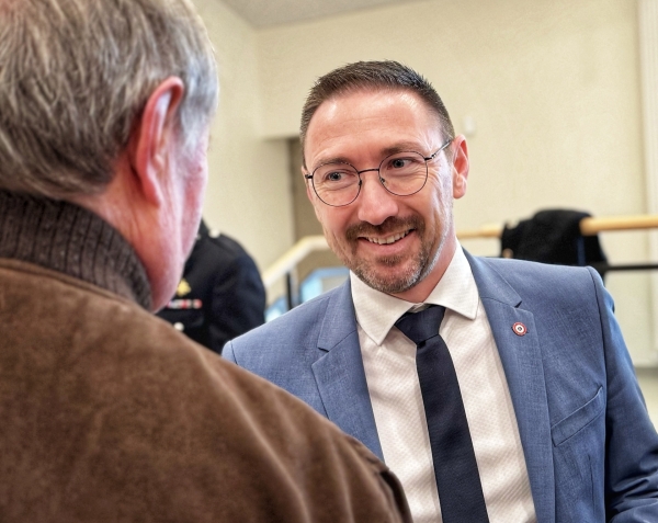 Le Député Aurélien Dutremble effectuera ses vœux à Mellecey 