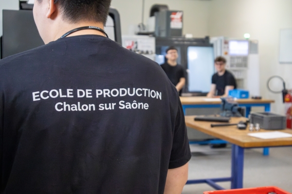L’Ecole de production de Chalon-sur-Saône a ouvert ses portes