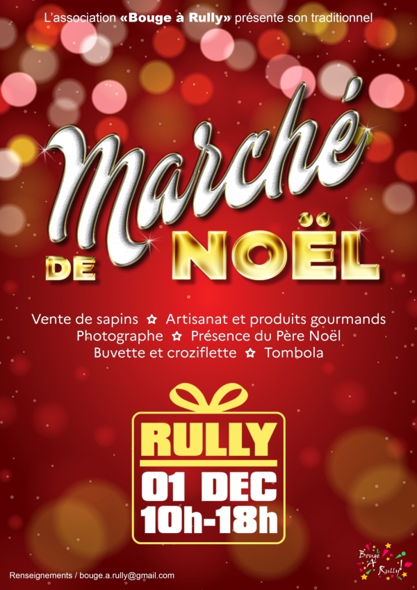 Marché de Noël ce dimanche à Rully 