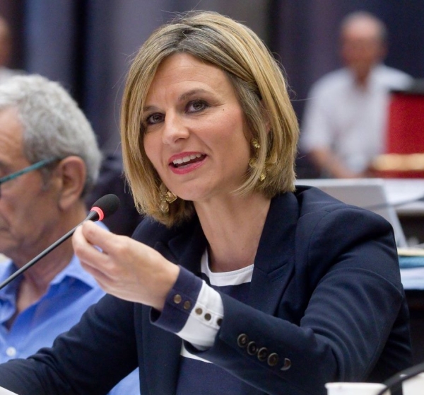 Océane Godard, Vice-Présidente du Conseil Régional de Bourgogne-Franche comté, rappelle les investissements portés pour la sécurisation des lycées régionaux 