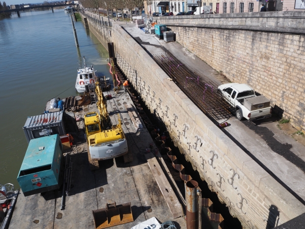 Le bombement sous le Pont Saint-Laurent sous contrôle 