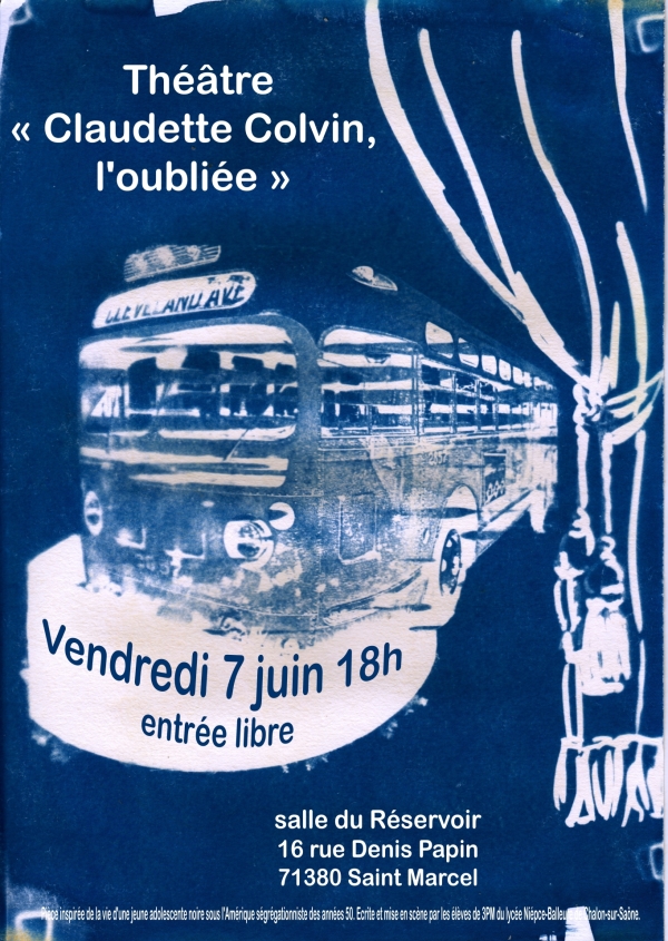 Le 7 juin, Le Réservoir accueille une pièce de théâtre originale écrite par les 3e prépa-métiers du lycée Niepce-Balleure