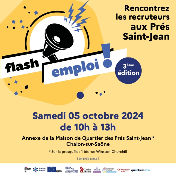 Rencontrez les recruteurs aux Prés Saint-Jean !