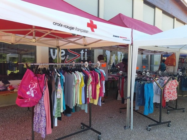 VESTIBOUTIQUE CROIX ROUGE - La grande braderie débute ce mercredi à Ouroux sur Saône 