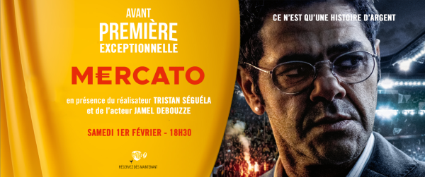 CINEMA - Mercato en avant-première au Ciné Cap-Vert à Quétigny en présence de Jamel Debouzze