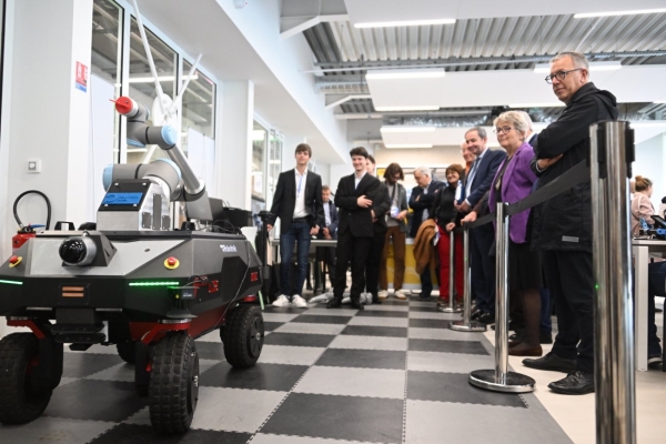 Inauguration du Technopôle «Hub & Go» au Creusot 